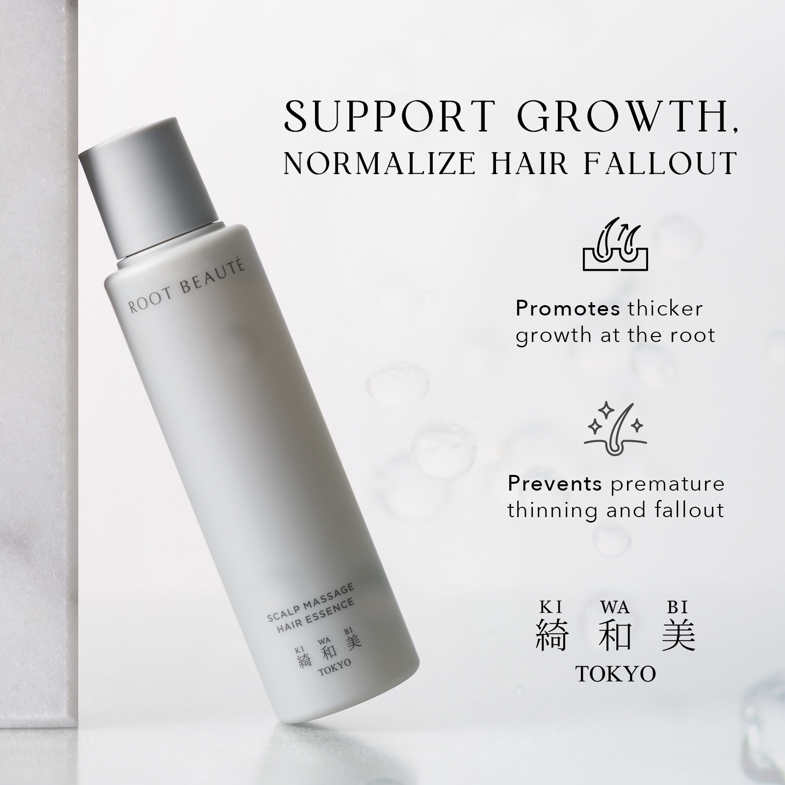 化粧水・ローション・トナー BIMORE Hair Care Scalp Essence 100mL Hair Growth Essence for Thinning Hair – Scalp Treatment – KIWABI