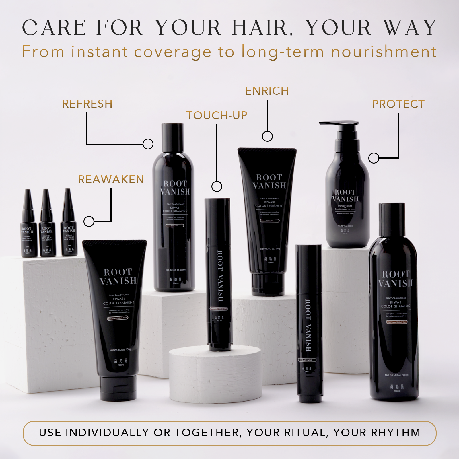 Gray Hair Color Brush