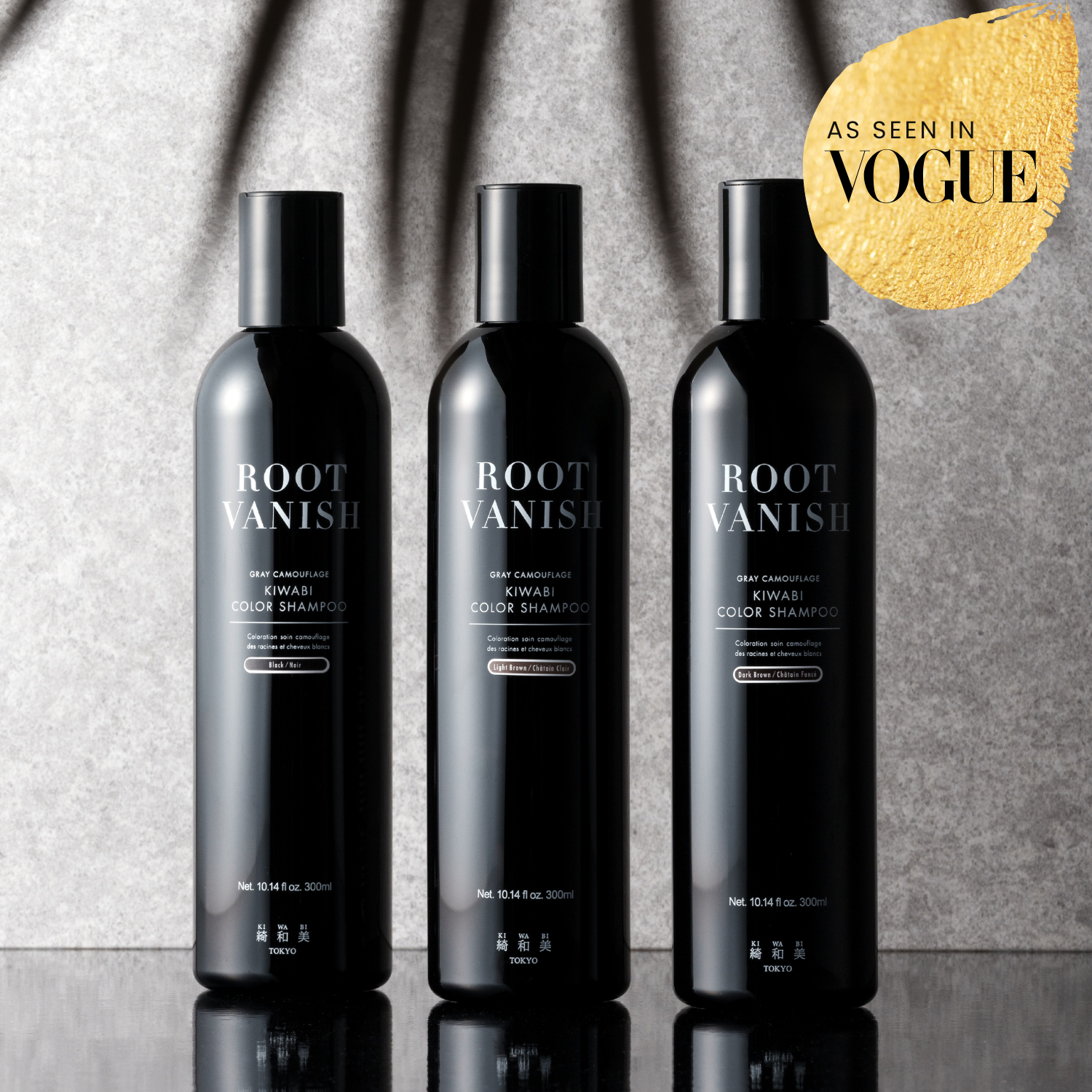 Gray Hair Color Shampoo – Natural Coverage at Home – KIWABI GLOBAL