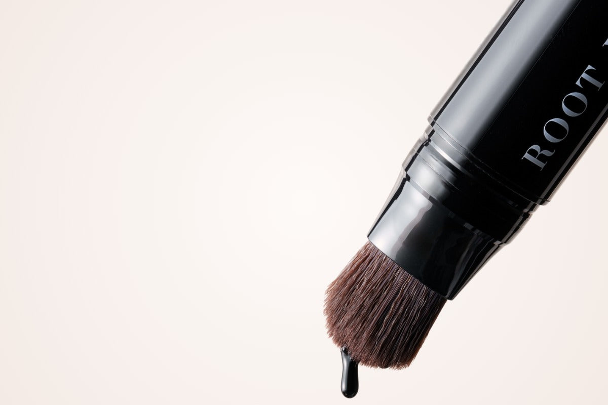 How to Touch Up Roots at Home with Kiwabi’s Root Vanish  Gray Hair Color Brush in 10 Minutes